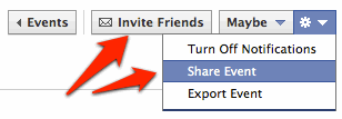 Facebook-Invite-Share